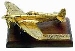 Anglick letoun Supermarine Spitfire na podl.